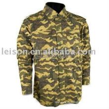 BDU uniforme de camuflaje color y fabricante estándar ISO